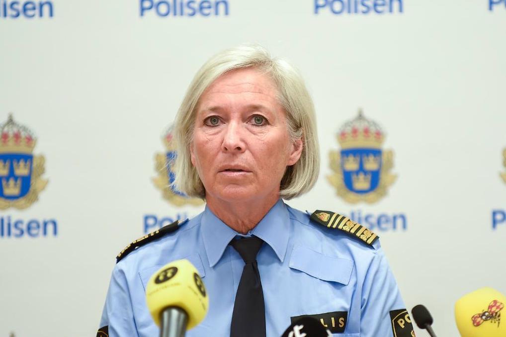 
Carina Persson tar över som chef för polisens region Syd. Foto: Björn Lindgren/TT                                            