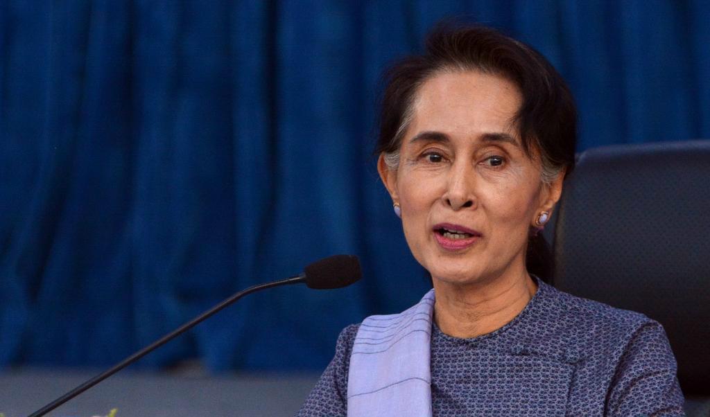 Burmas ledare Aung San Suu Kyi reser till Kanada och Sverige. Arkivbild. Foto: Aung Shine Oo/AP/TT