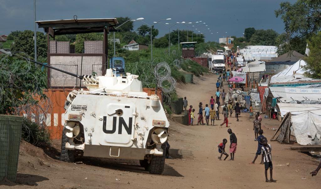 

Bland annat FN:s fredsbevarande insats i Sudan kommer att drabbas av budgetminskningarna. Foto: Jason Patinkin/AP/TT-arkivbild                                                                                        