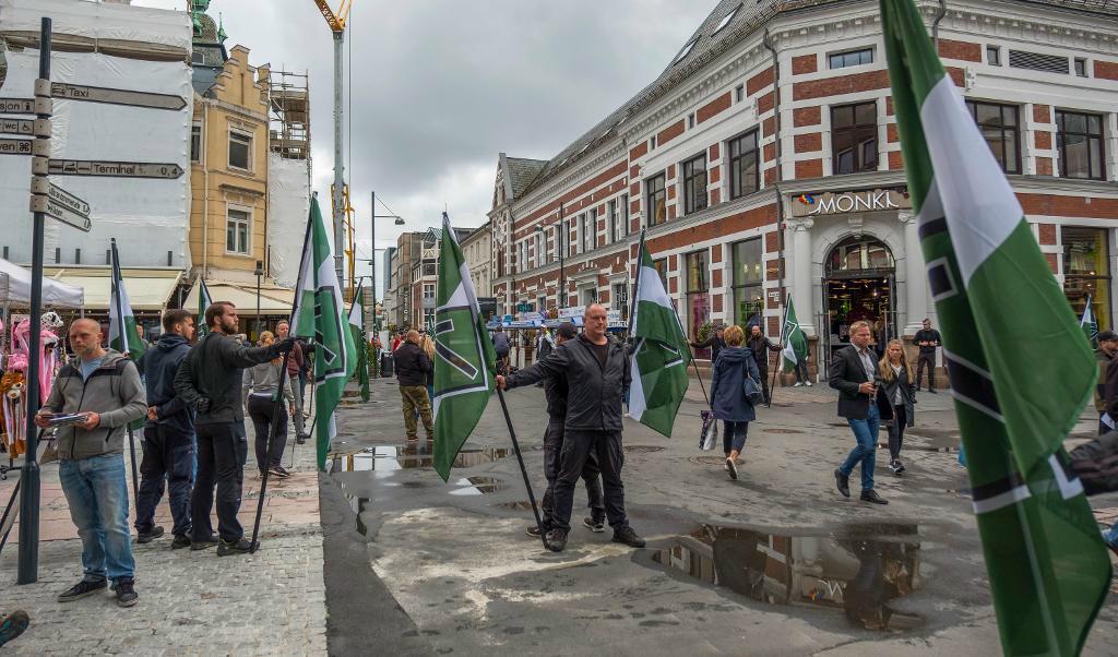 Demonstrationen har flyttats från Østfold till Kristiansand. Foto: TT