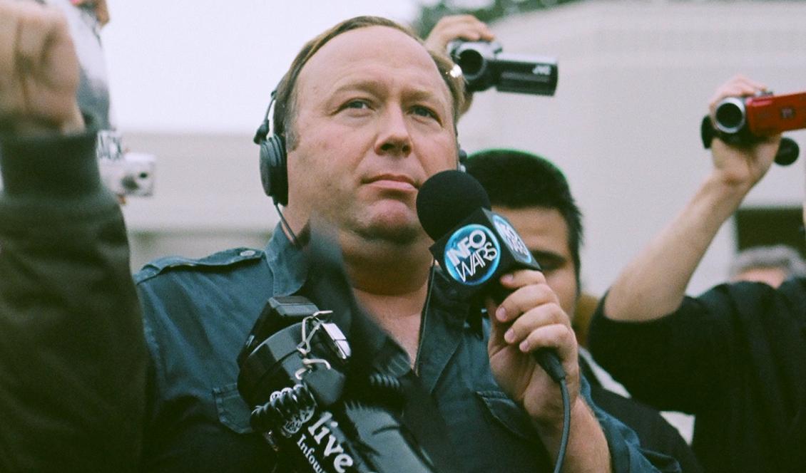 InfoWars grundare, Alex Jones. Foto: Sean P. Anderson/Wikipedia