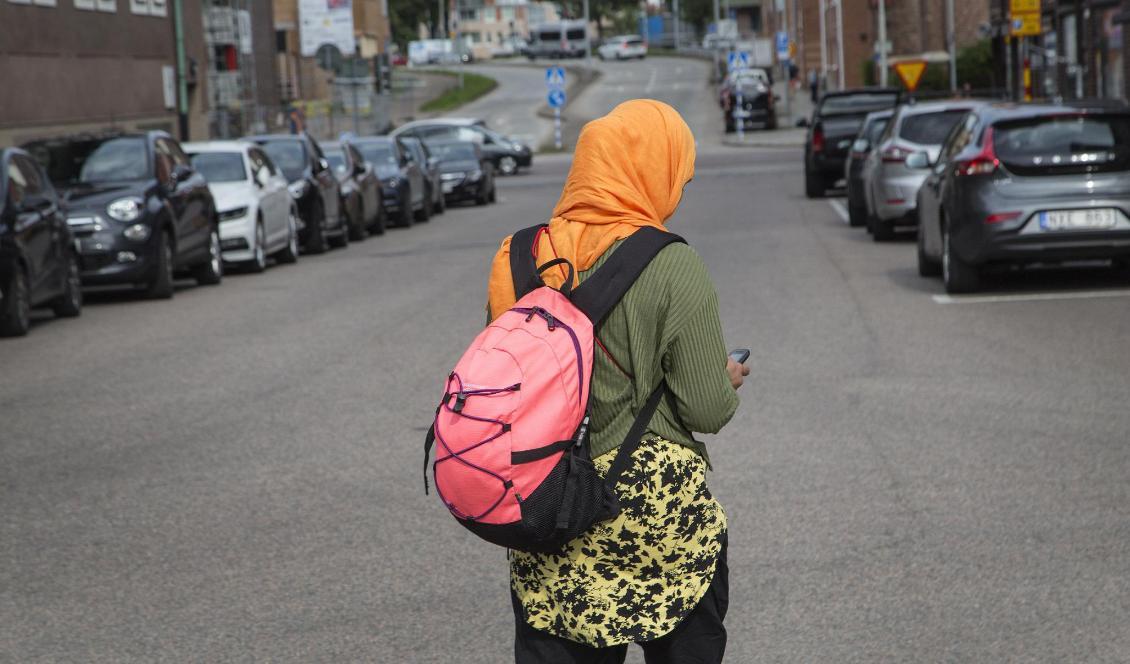 Staffanstorps kommun har röstat för att förbjuda barn att bära huvudduk i förskolan och skolan upp till sjätte klass. Foto: Martina Holmberg/TT-arkivbild