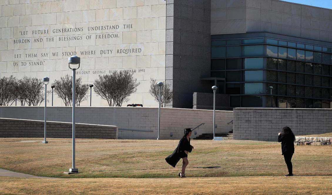 

Texas A&M University i Texas i USA. Foto: Scott Olson/Getty Images                                                                                        