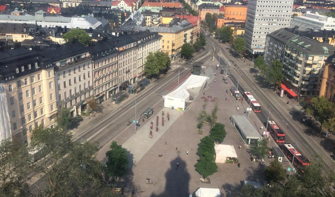 Polisen kommer att börja använda drönare vid Odenplan och Observatorielunden. Foto: Bilbo Lantto