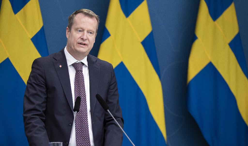 
Anders Ygeman presenterade en rad åtgärder mot fortsatt segregation som regeringen vill genomföra. Foto: Ninni Andersson                                            