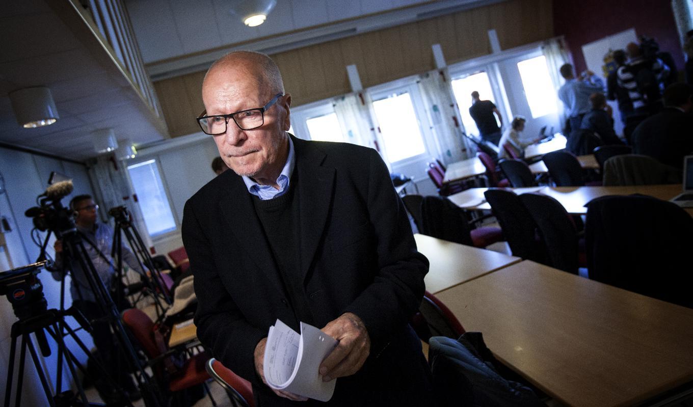 Förre överåklagaren Sven-Erik Alhem förespråkar utökad kameraövervakning i kampen mot den organiserade gängbrottsligheten. Foto: Frida Winter/TT