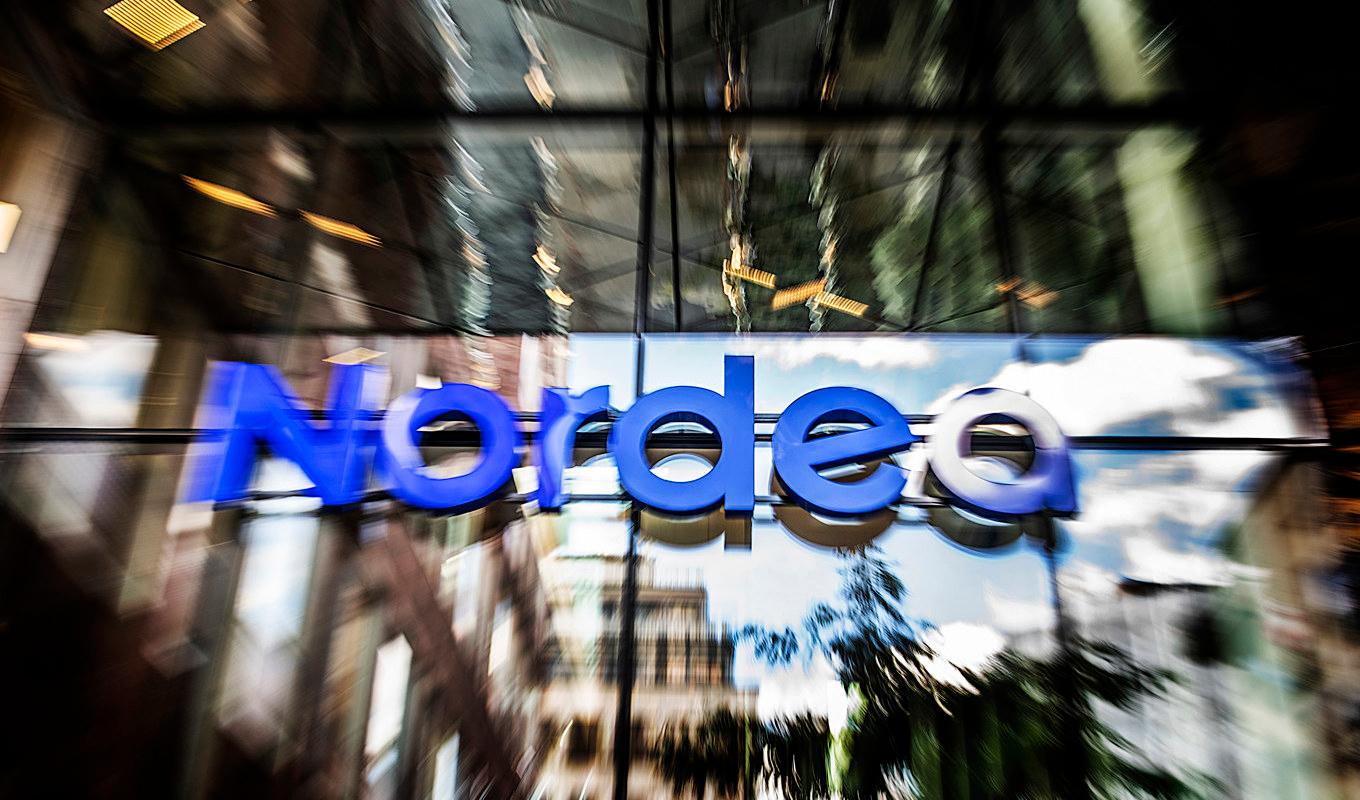 Nordea i topp när det gäller bankbedrägerier. Arkivbild. Foto: Tomas Oneborg/SvD/TT