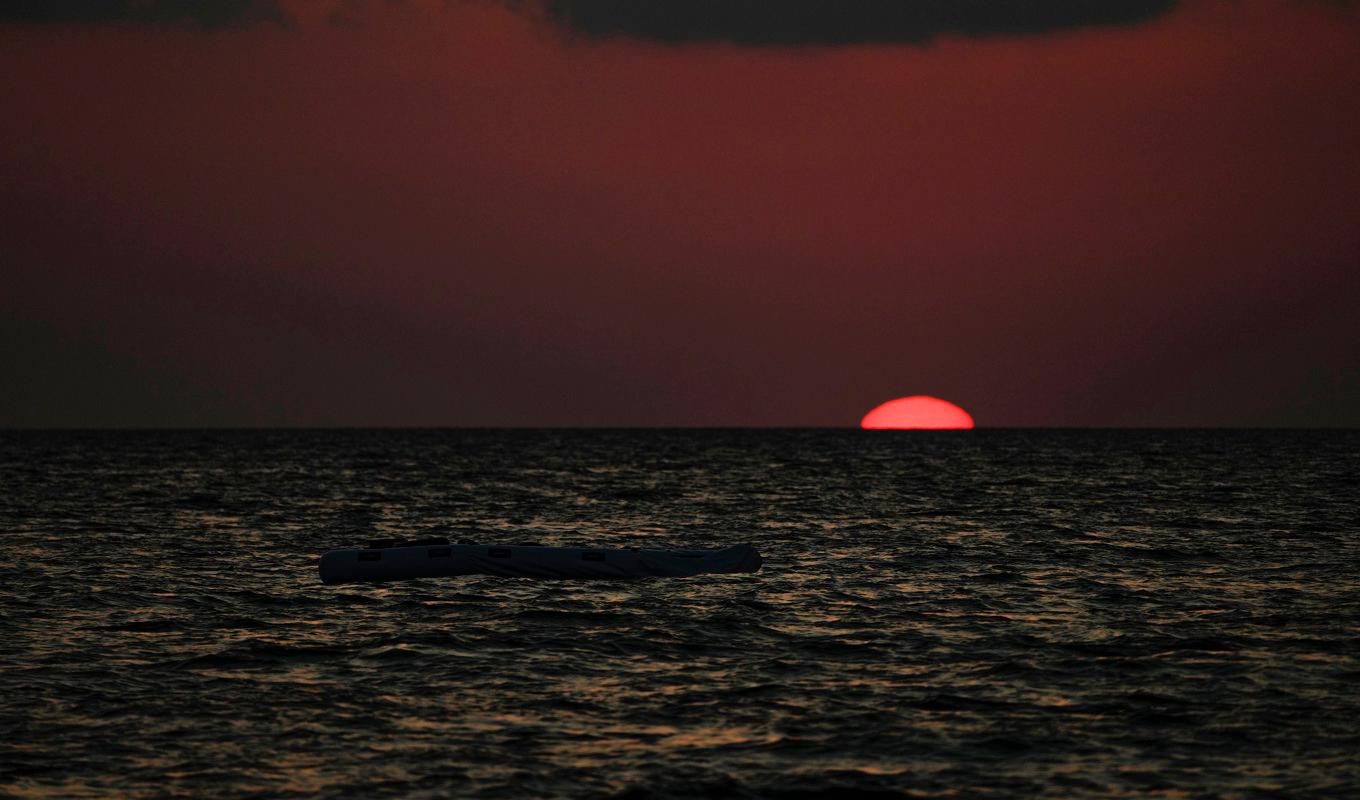 Ett stort antal migranter befaras ha mist livet på väg mot den italienska ön Lampedusa. Arkivbild. Foto: Francisco Seco/AP/TT