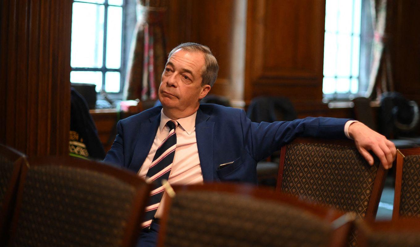 Nigel Farage, tidigare partiledare för UKIP. Foto: Daniel Leal/AFP via Getty Images