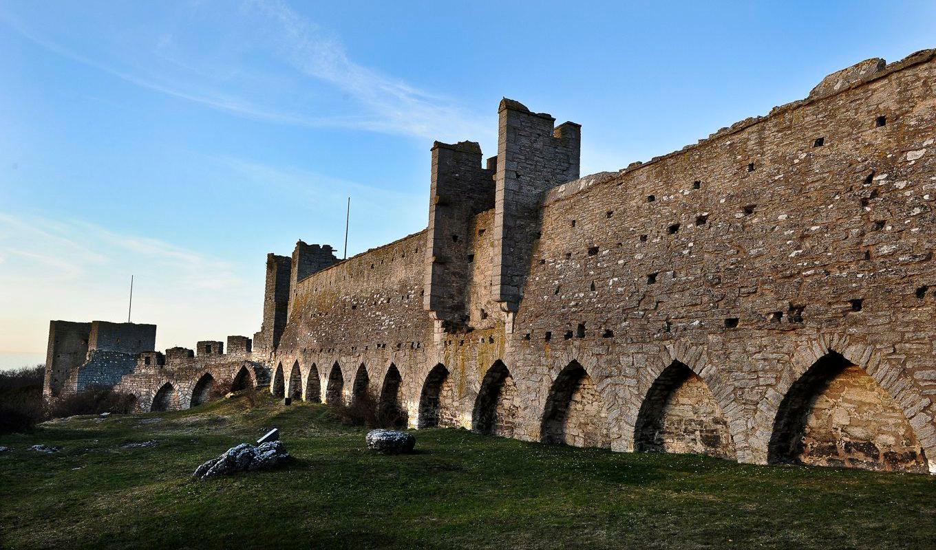 Ringmuren i Visby på Gotland, där Medeltidsveckan pågår under veckan. Arkivbild. Foto: Anders Wiklund/TT