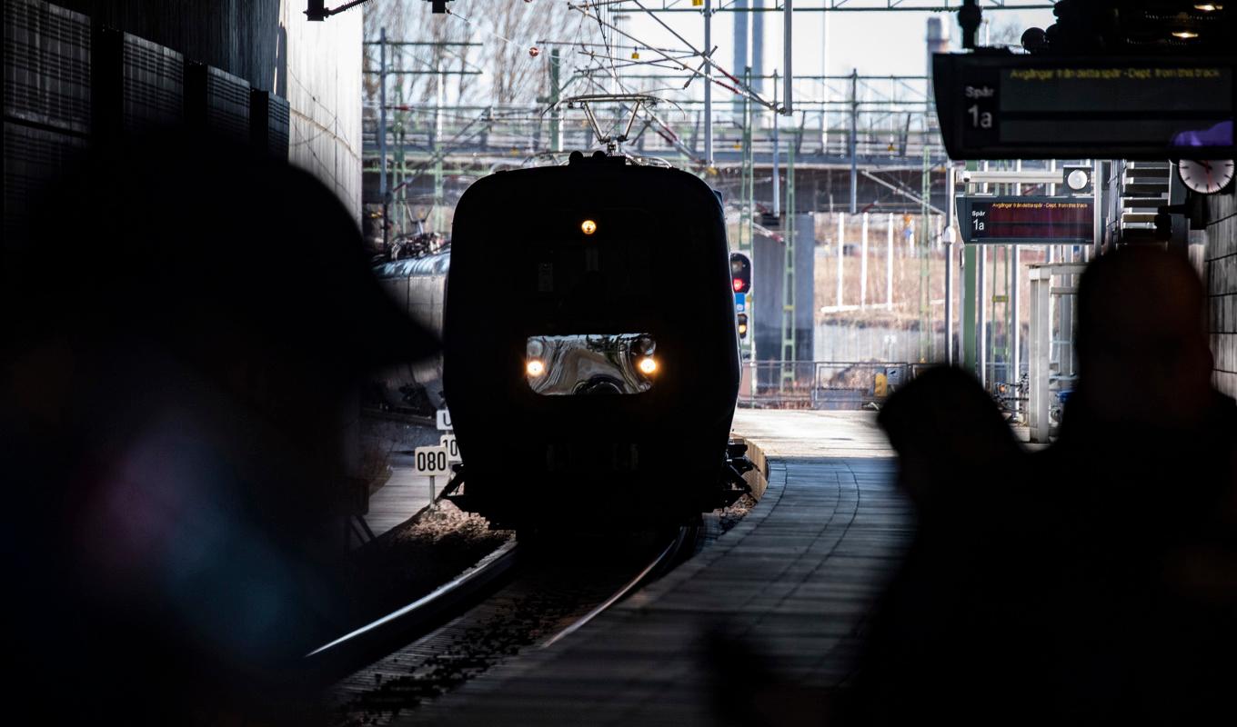 Arbetspendlingen från Sverige till östra Danmark ökade i fjol. Arkivbild. Foto: Johan Nilsson/TT