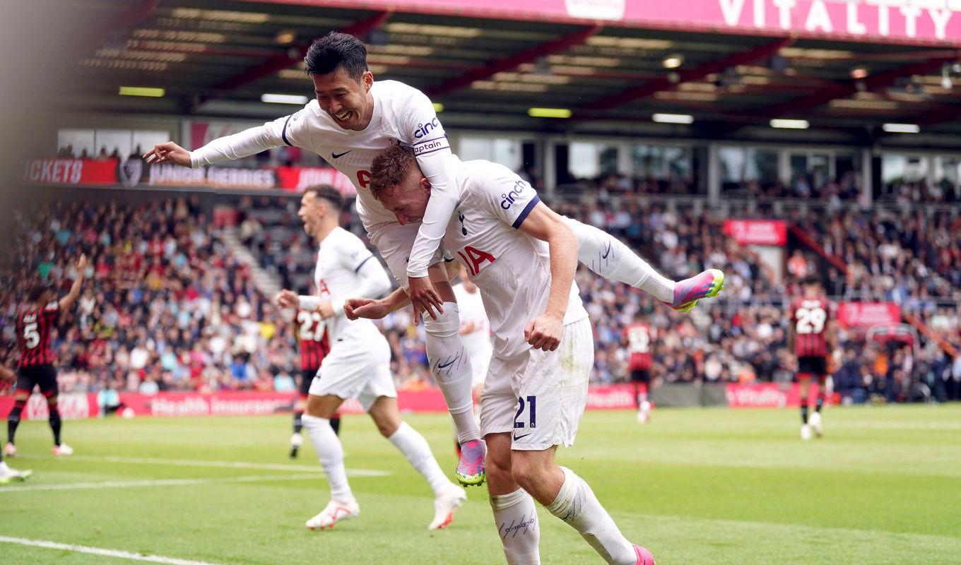 Dejan Kulusevski frälste Tottenham. Foto: Adam Davy/AP/TT