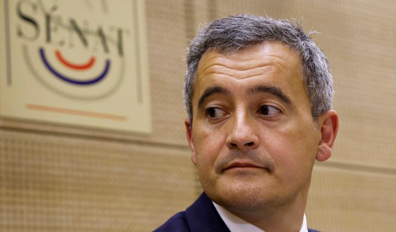 Frankrikes inrikesminister Gérald Darmanin. Foto: Ludovic Marin/AFP via Getty Images