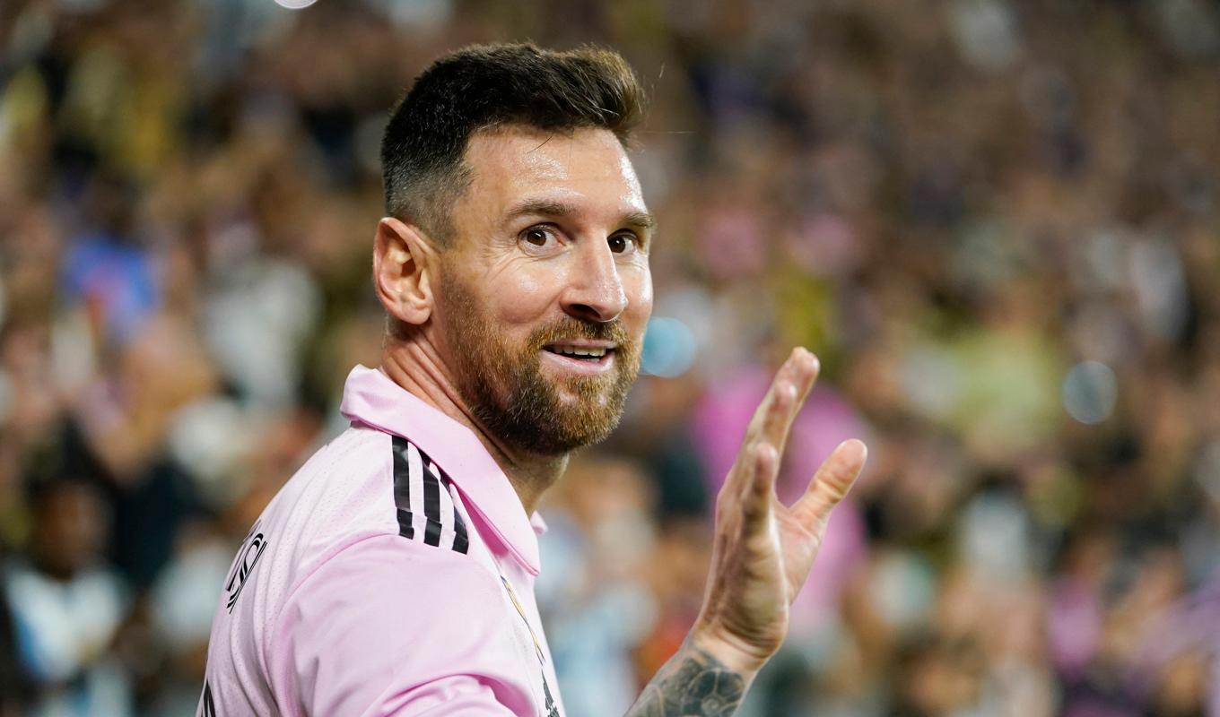 Lionel Messi, som sedan i somras spelar för Inter Miami, har köpt ett hus nära nya jobbet. Arkivbild. Foto: Ryan Sun/AP/TT