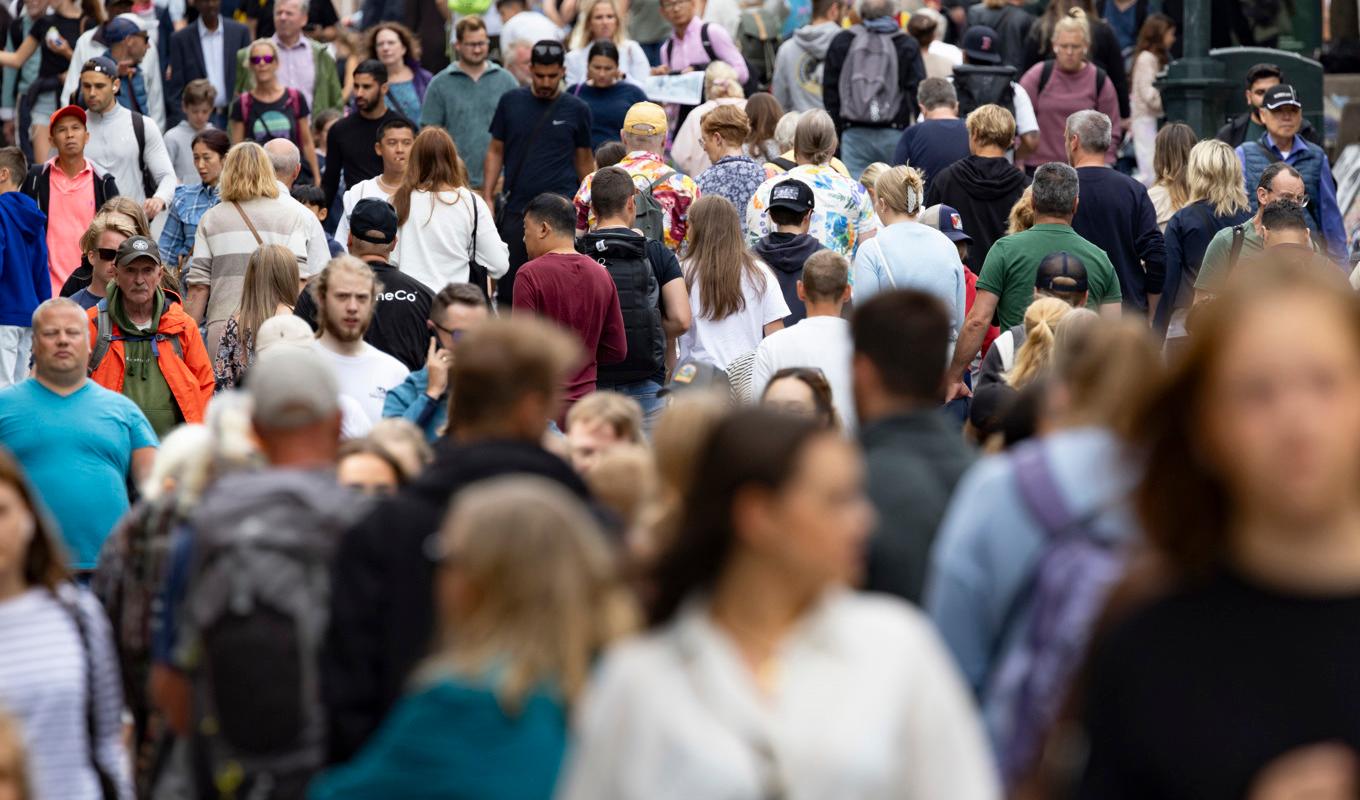 Det är fortsatt motvind i detaljhandeln i Norge, medan den danska detaljhandeln lyfte i augusti. Arkivbild Foto: Geir Olsen NTB/TT