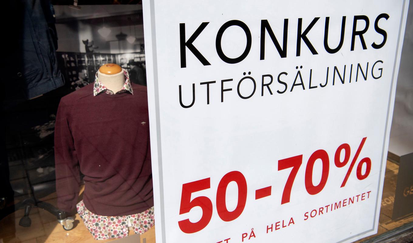 Fler konkurser bakom fler uppsägningar. Arkivbild. Foto: Jessica Gow/TT