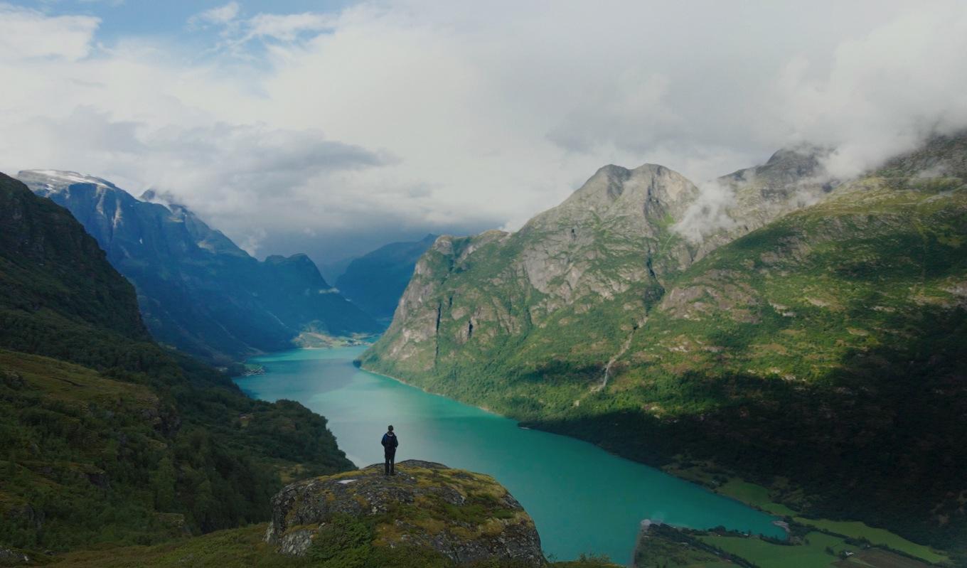 Filmen leder publiken genom de fyra årstiderna i och omkring Oldedalen i Norge. Foto: Dag Asle Mykløen