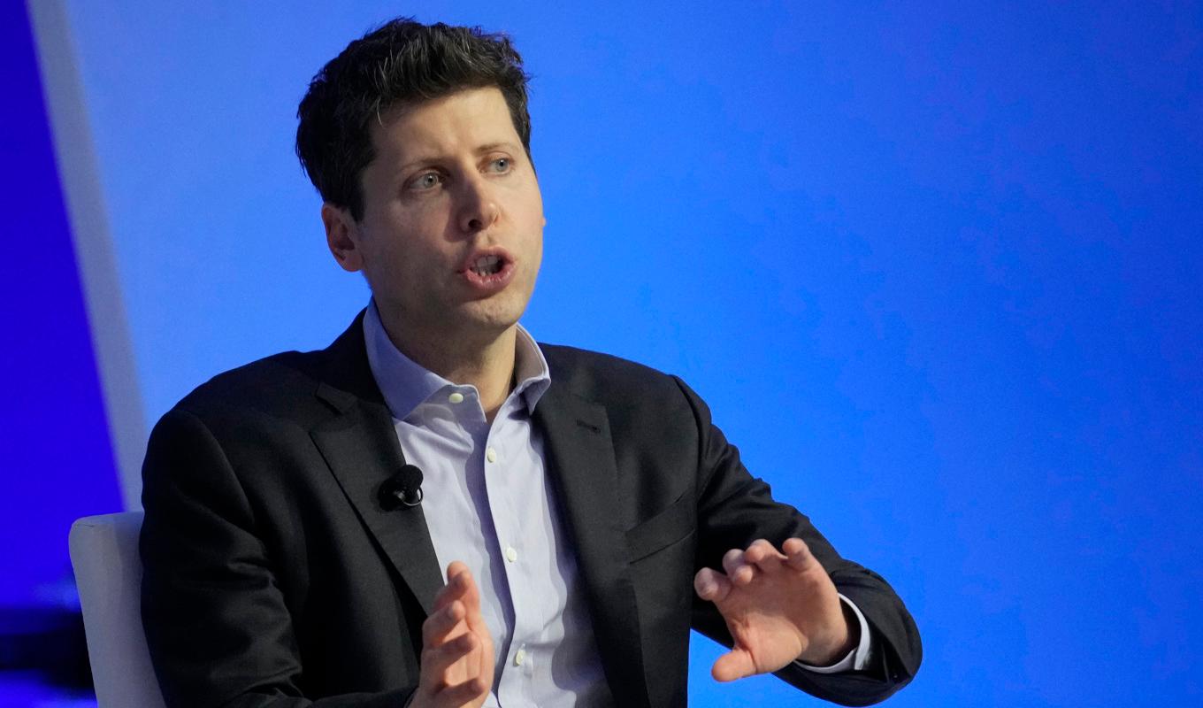 Sam Altman återvänder till Open AI. Arkivbild. Foto: Eric Risberg/AP/TT