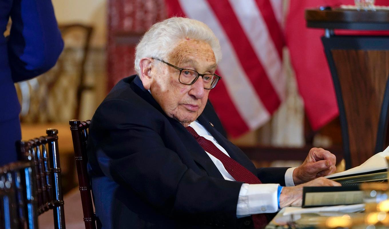 Henry Kissinger. Arkivbild. Foto: Jacquelyn Martin/AP/TT