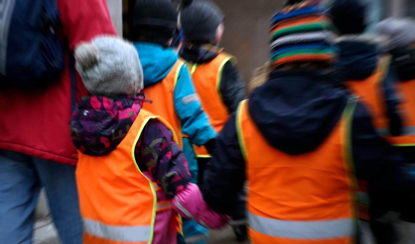 Förskolan i Göteborg utreder om personalen utsatts för otillåten påverkan. Arkivbild. Foto: Hasse Holmberg/TT