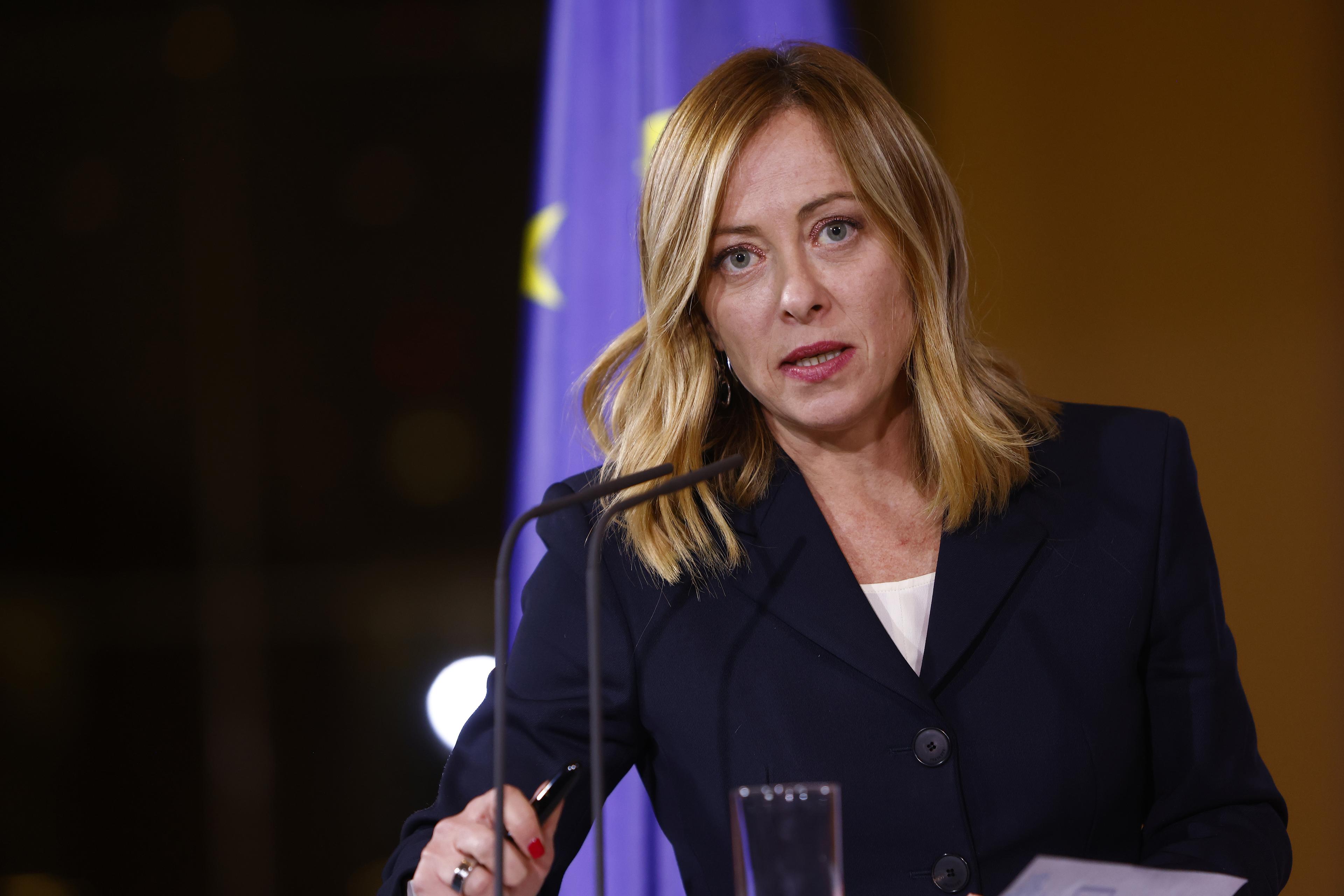 Italiens premiärminister Giorgia Meloni kritiserade sin föregångare Giuseppe Conte hårt för beslutet att gå med i BRI under sin valkampanj.
Foto: Michele Tantussi/Getty Images