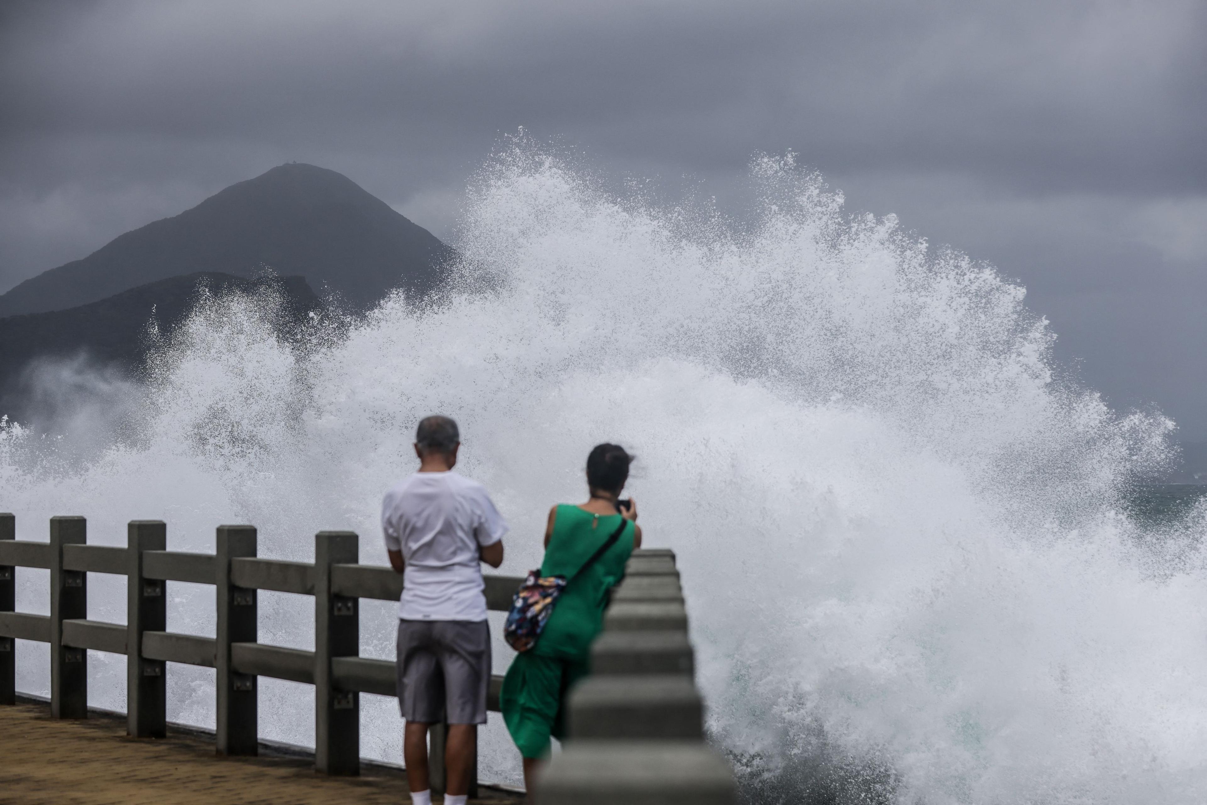 Vågkraft. Foto: I-HWA CHENG/AFP via Getty Images