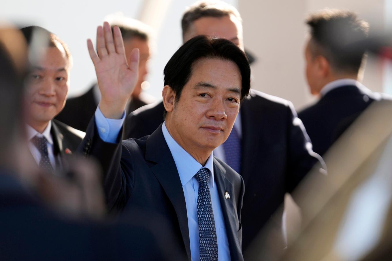 Taiwans vicepresident William Lai Ching-te anklagar Kina för att på ett mycket allvarligt sätt försöka blanda sig i det stundande presidentvalet på Taiwan. Arkivbild. Foto: Jorge Saenz/AP/TT