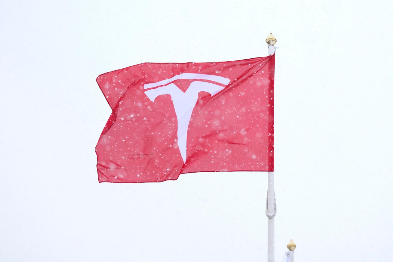 Tesla stoppar produktion i Tyskland. Arkivbild. Foto: Jessica Gow/TT