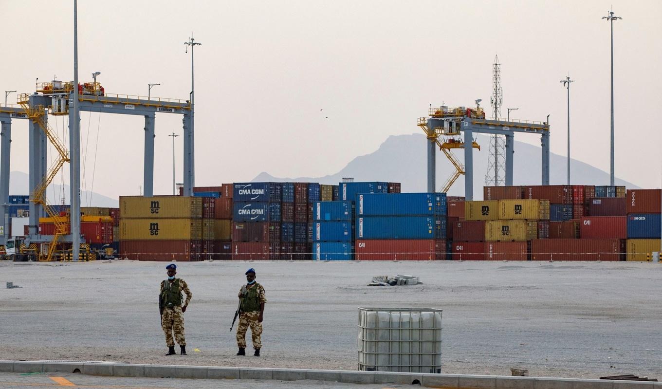 Etiopien vill få tillgång till hamnen i Berbera, som ses här den 31 augusti 2021, och en kustremsa på två mil för en period på 50 år. Foto: Ed Ram/AFP via Getty Images