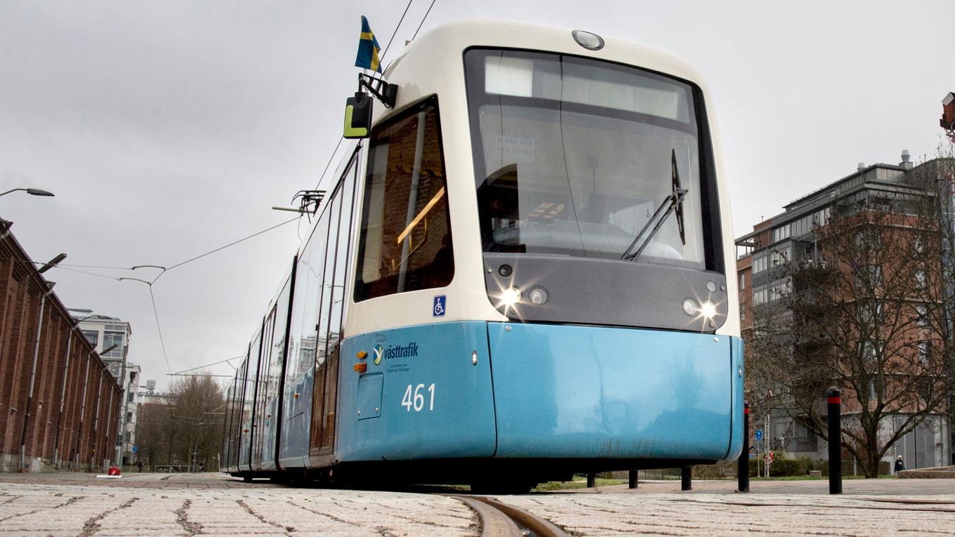 En man har blivit påkörd av en spårvagn i Göteborg. Arkivbild. Foto: Björn Larsson Rosvall/TT