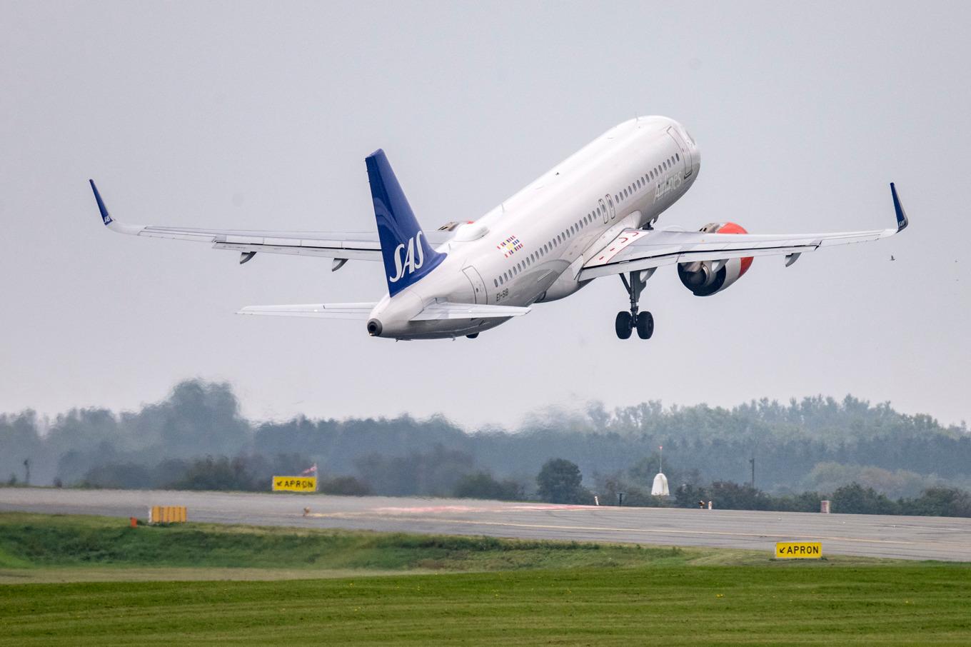 Fler passagerare för SAS i januari. Arkivbild. Foto: Johan Nilsson/TT