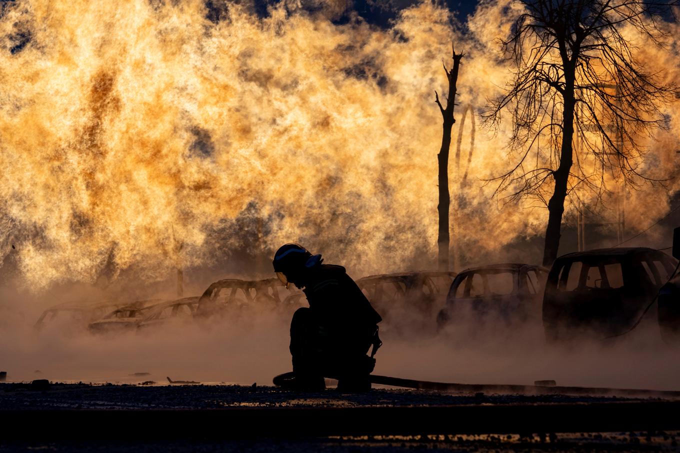 Norge skickar pengar till Ukraina. Arkivbild. Foto: Evgeniy Maloletka/AP/TT