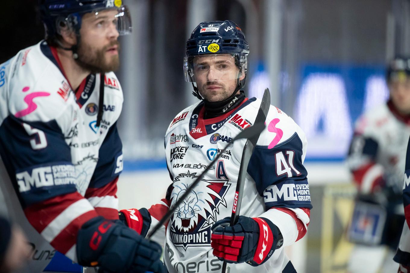 Broc Little (41) sänkte HV71 med två mål. Arkivbild. Foto: Pär Bäckström/TT