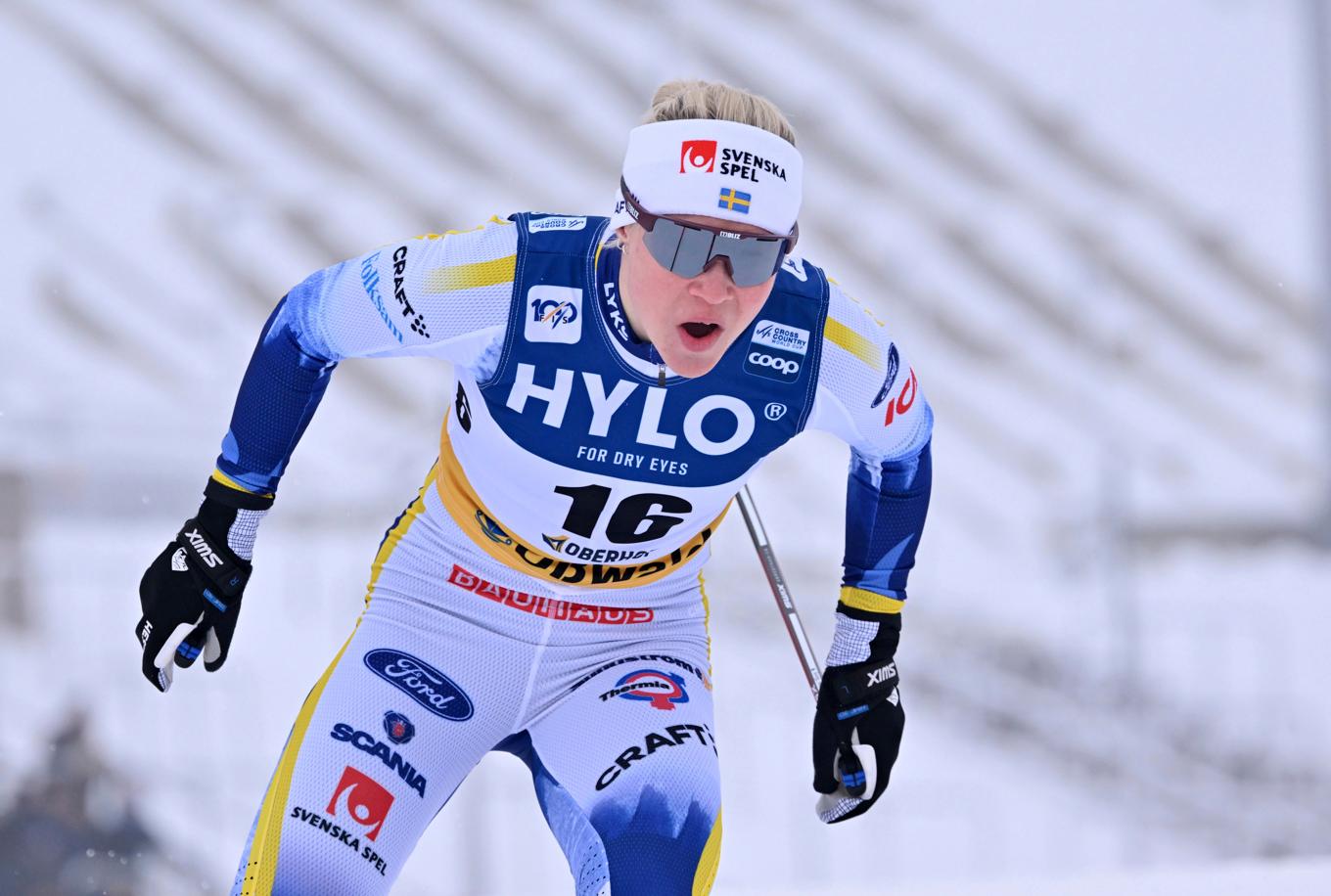 Jonna Sundling var snabbast av svenskorna i tvåmilen i Lahtis. Arkivbild. Foto: Martin Schutt/AP/TT