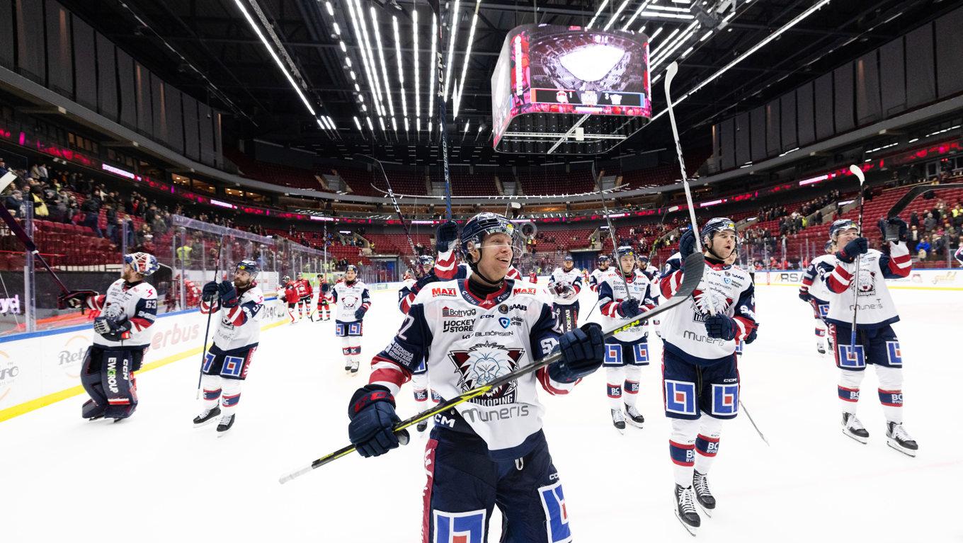 Linköping kan fira en plats i kvartsfinalerna för första gången på sex säsonger. Arkivbild. Foto: Andreas Hillergren/TT