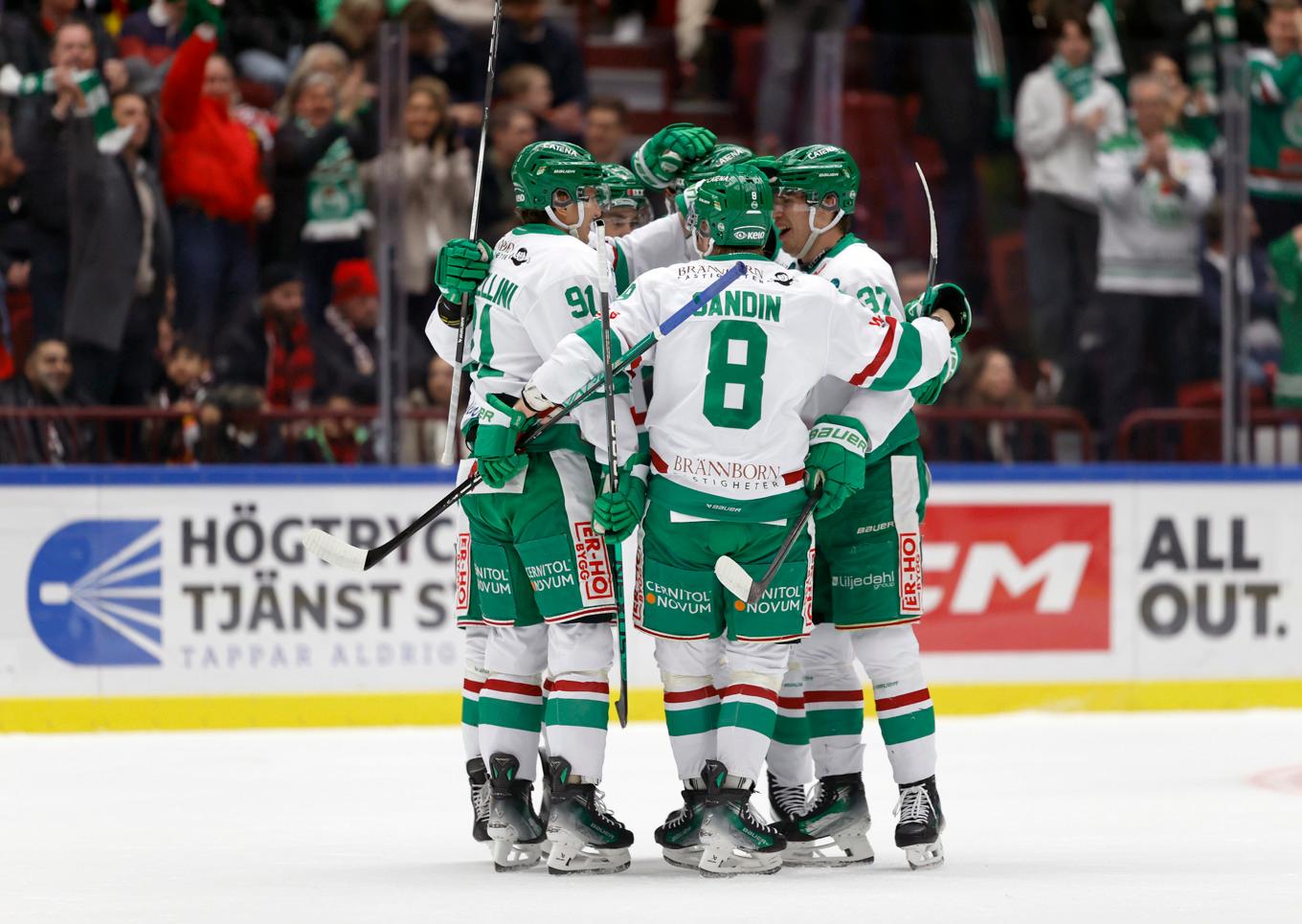 Albin Sundsvik stod för ett av målen i Rögles 3–2-vinst. Arkivbild. Foto: Andras Hillergren/TT