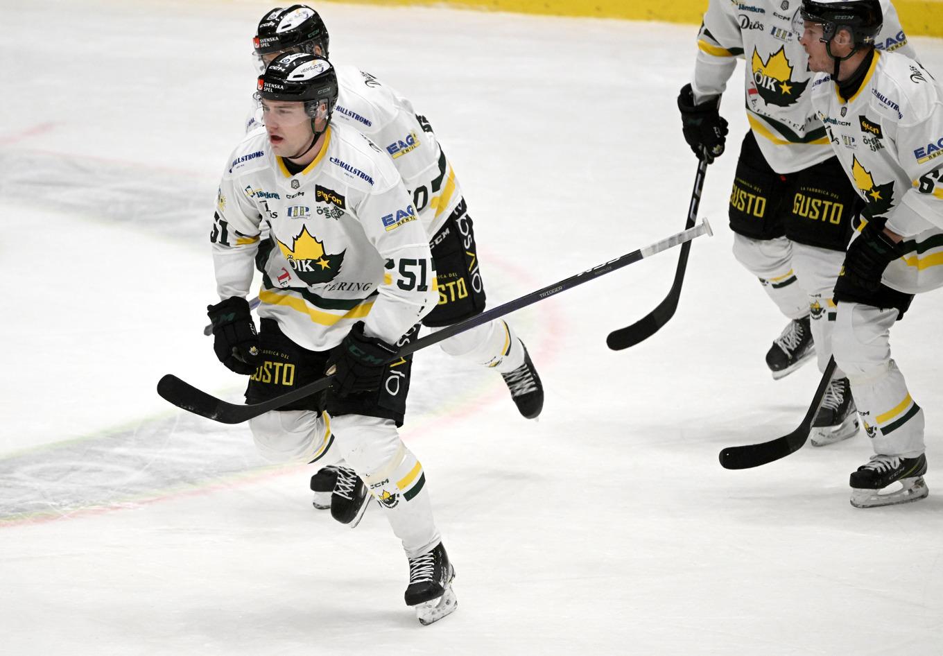 Östersund räddade det hockeyallsvenska kontraktet. Arkivbild. Foto: Fredrik Sandberg/TT