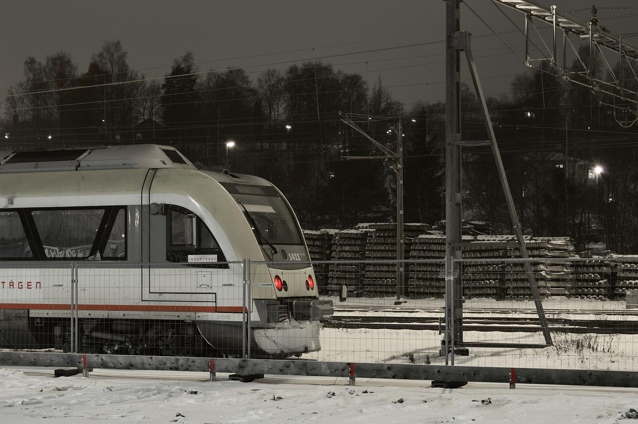 I februari uppgick punktligheten för persontågen till 87,6 procent, en ökning med flera procent jämfört med månaden innan. Foto: Jonathan Petersson