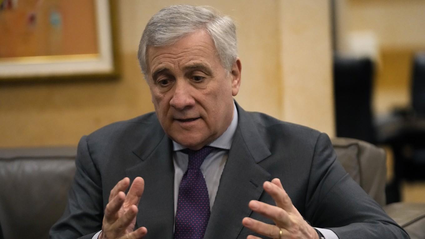Italiens utrikesminister Antonio Tajani. Arkivbild. Foto: Hussein Malla/AP/TT