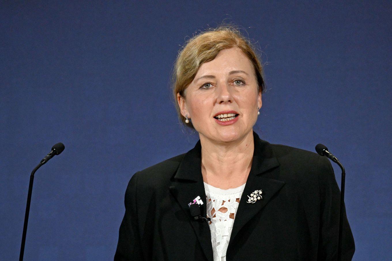 EU-kommissionär Vera Jourava. Foto: Leon Neal/POOL/AFP via Getty Images