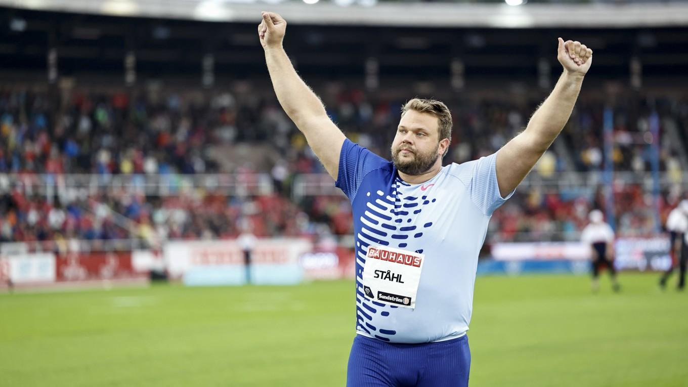 Daniel Ståhl är förstås en av de största ublikfavoriterna på söndagens Stadion-gala. Foto: Fredrik Persson/TT