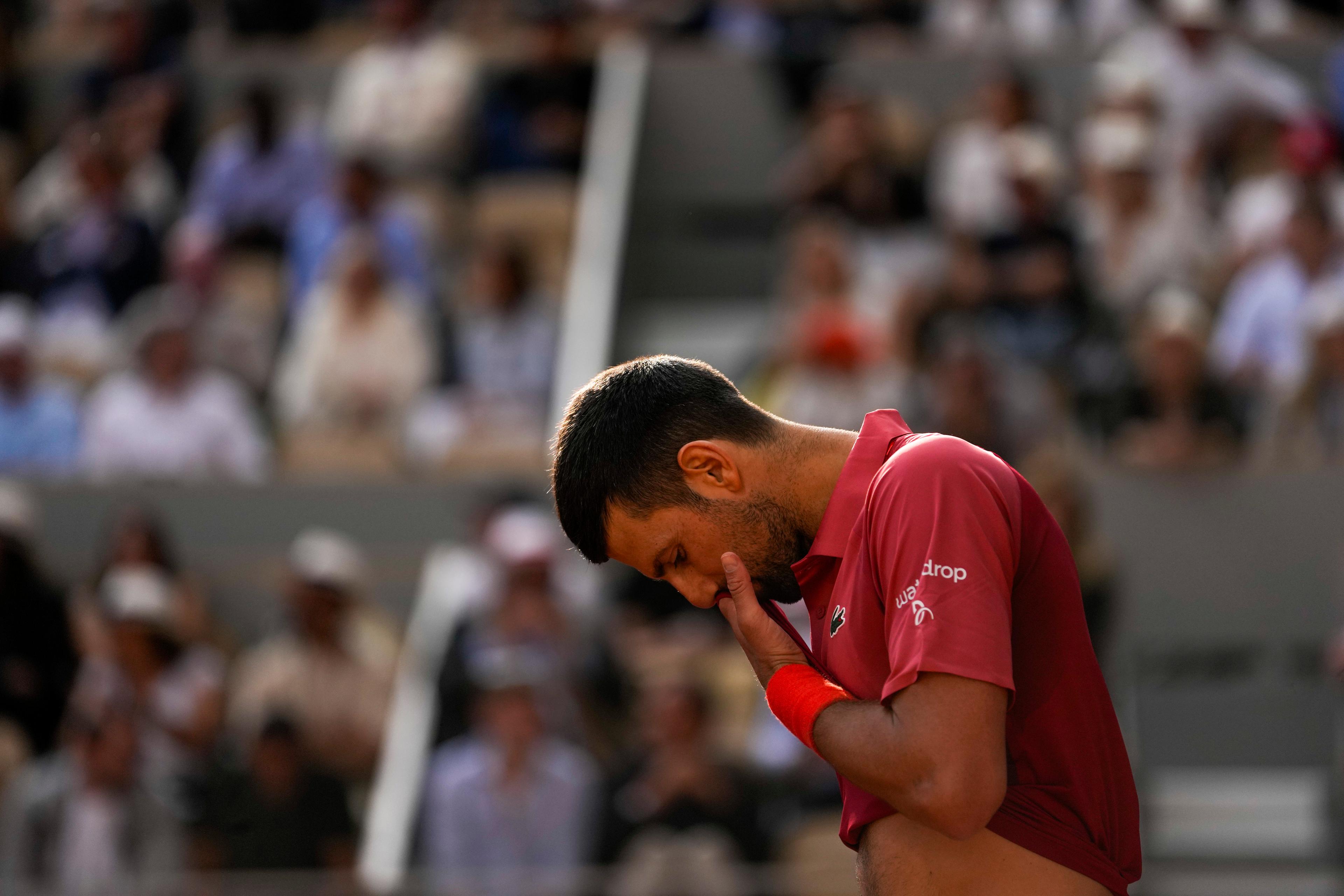 Novak Djokovic drar sig ur Franska mästerskapen. Arkivbild Foto: Thibault Camus/AP/TT