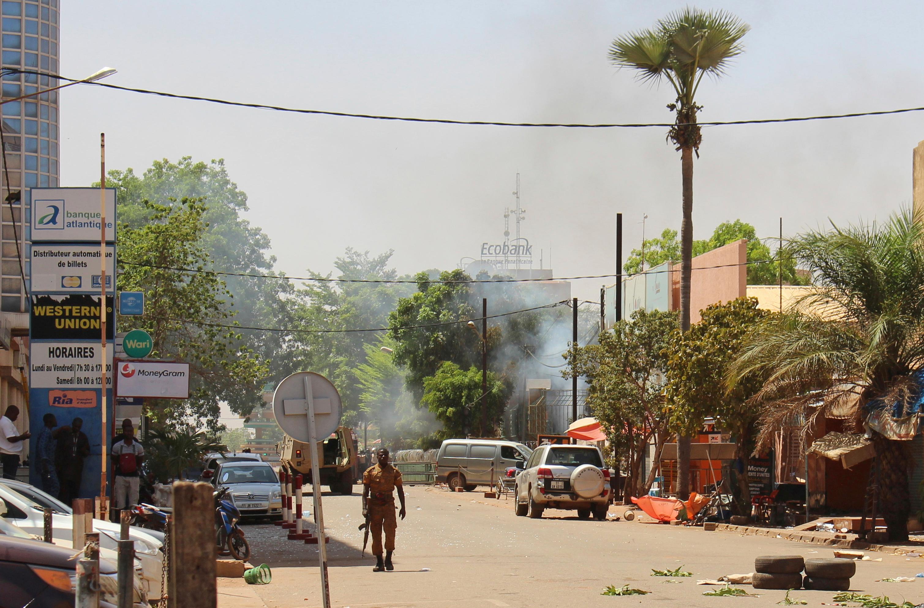 Burkina Fasos huvudstad Ouagadougou. Arkivbild. Foto: Ludivine Laniepce/AP/TT