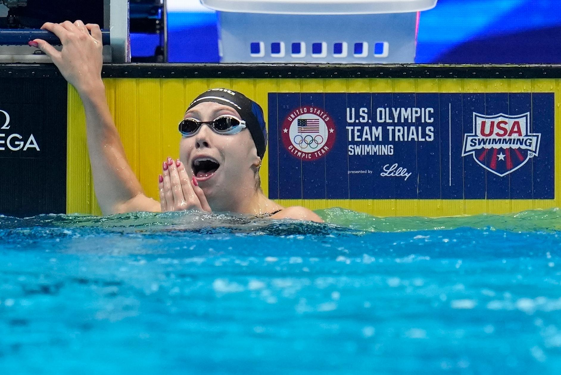 Gretchen Walsh. Foto: Michael Conroy/AP/TT