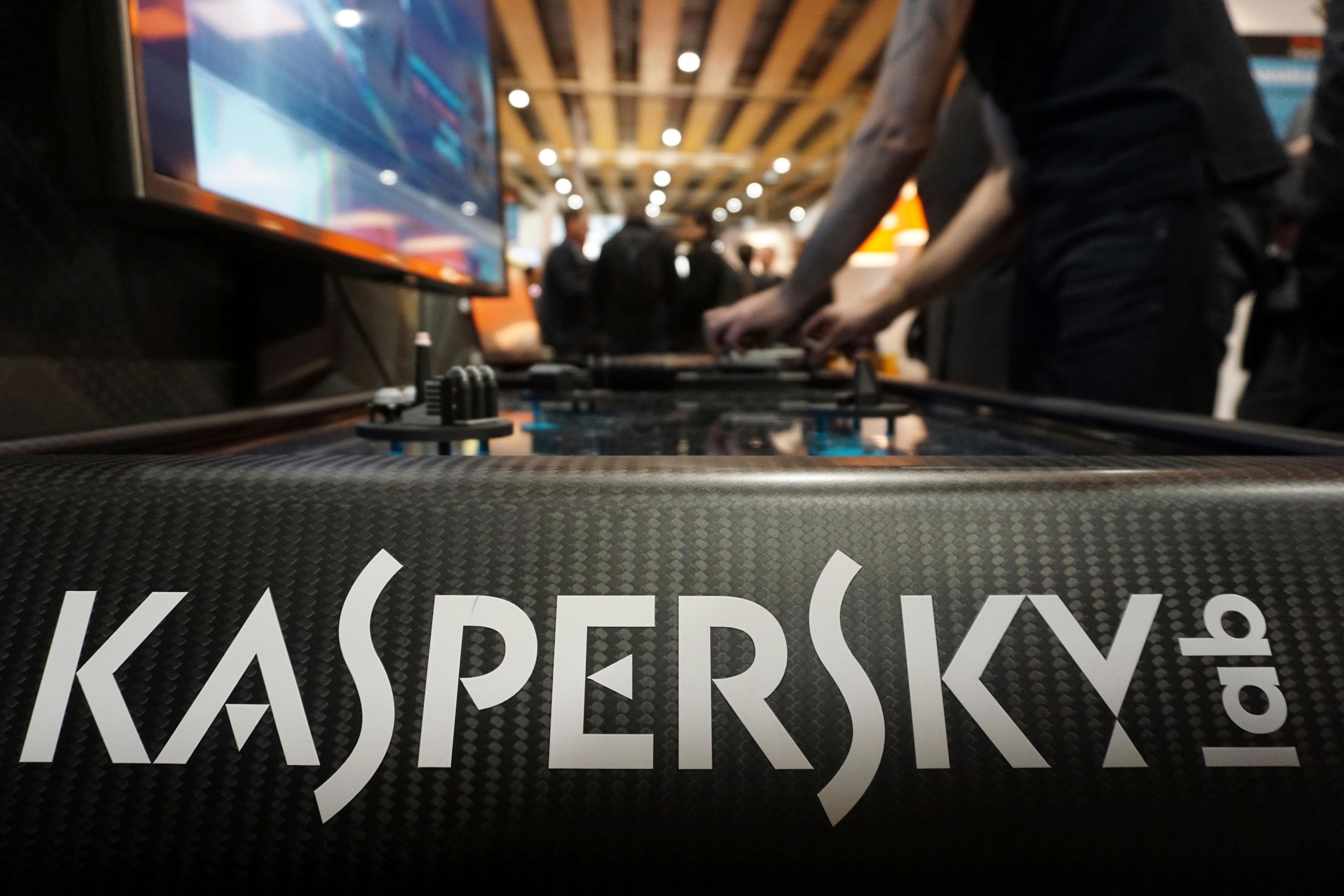 Det ryska it-säkerhetsföretaget Kaspersky drabbas av sanktioner. Arkivbild. Foto: Raphael Satter/AP/TT
