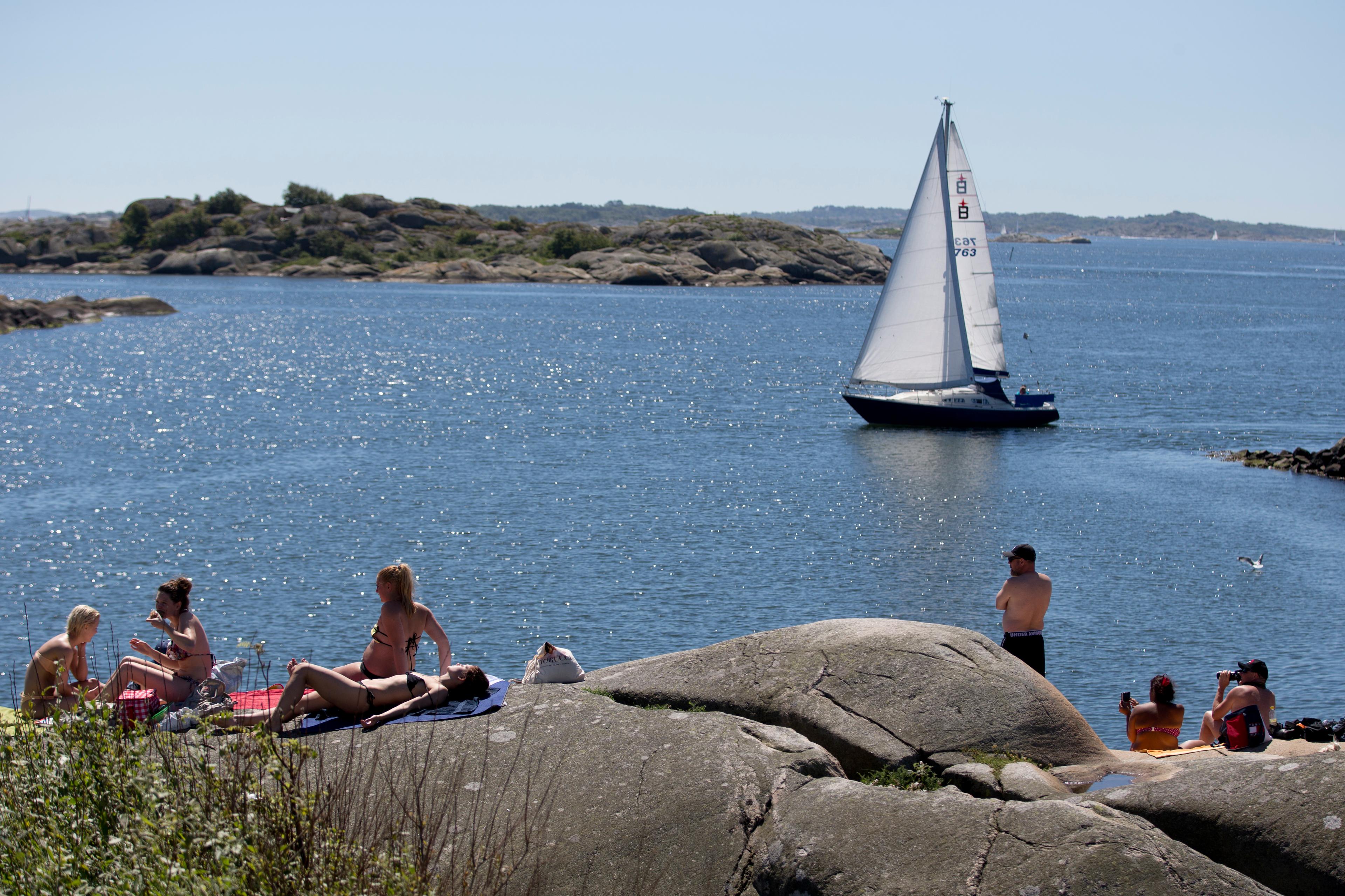 Nästa vecka kan termometern visa upp till 30 grader. Arkivbild. Foto: Adam Ihse/TT