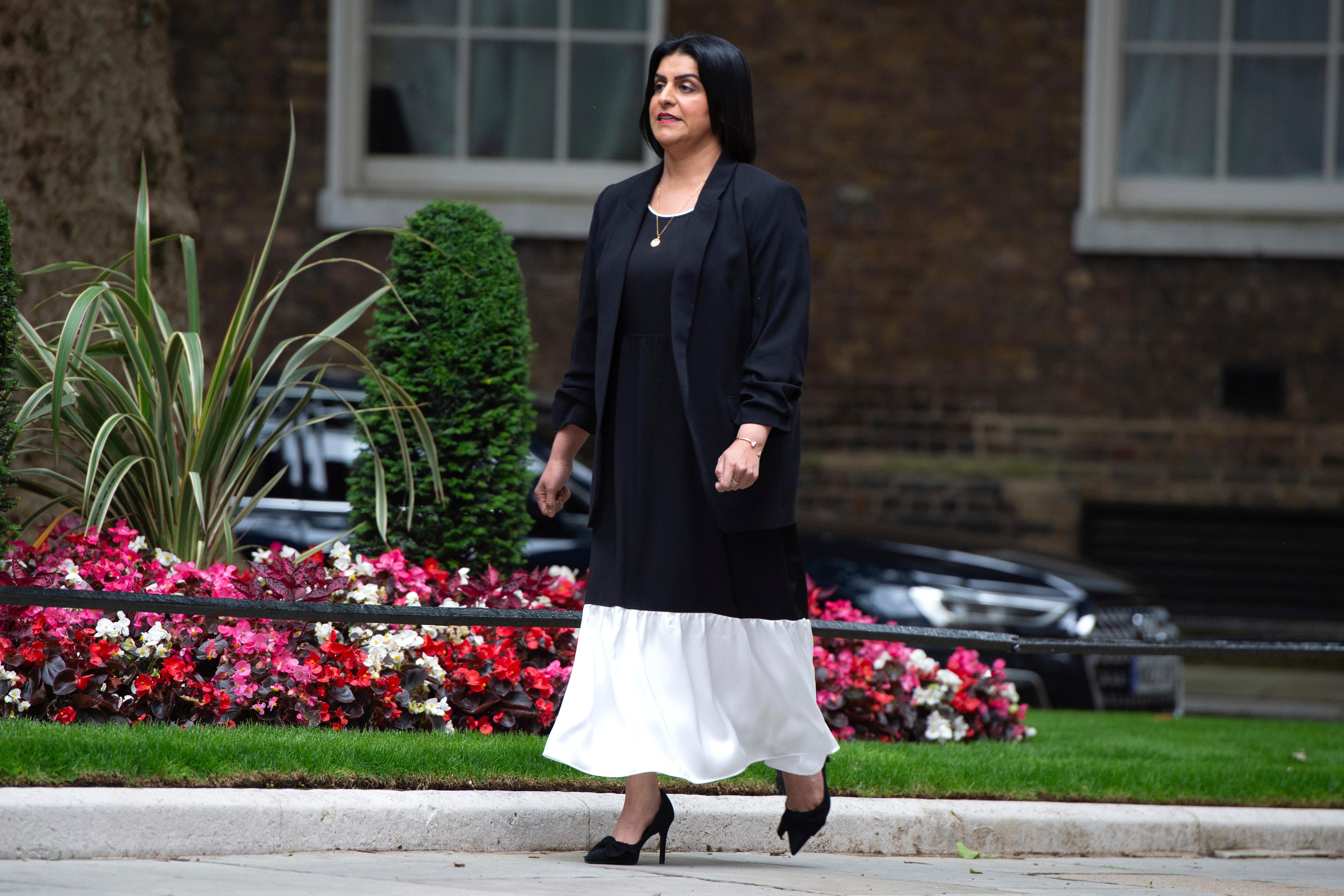 Storbritanniens justitieminister Shabana Mahmood. Bild från i fredags. Foto: Thomas Krych/AP/TT