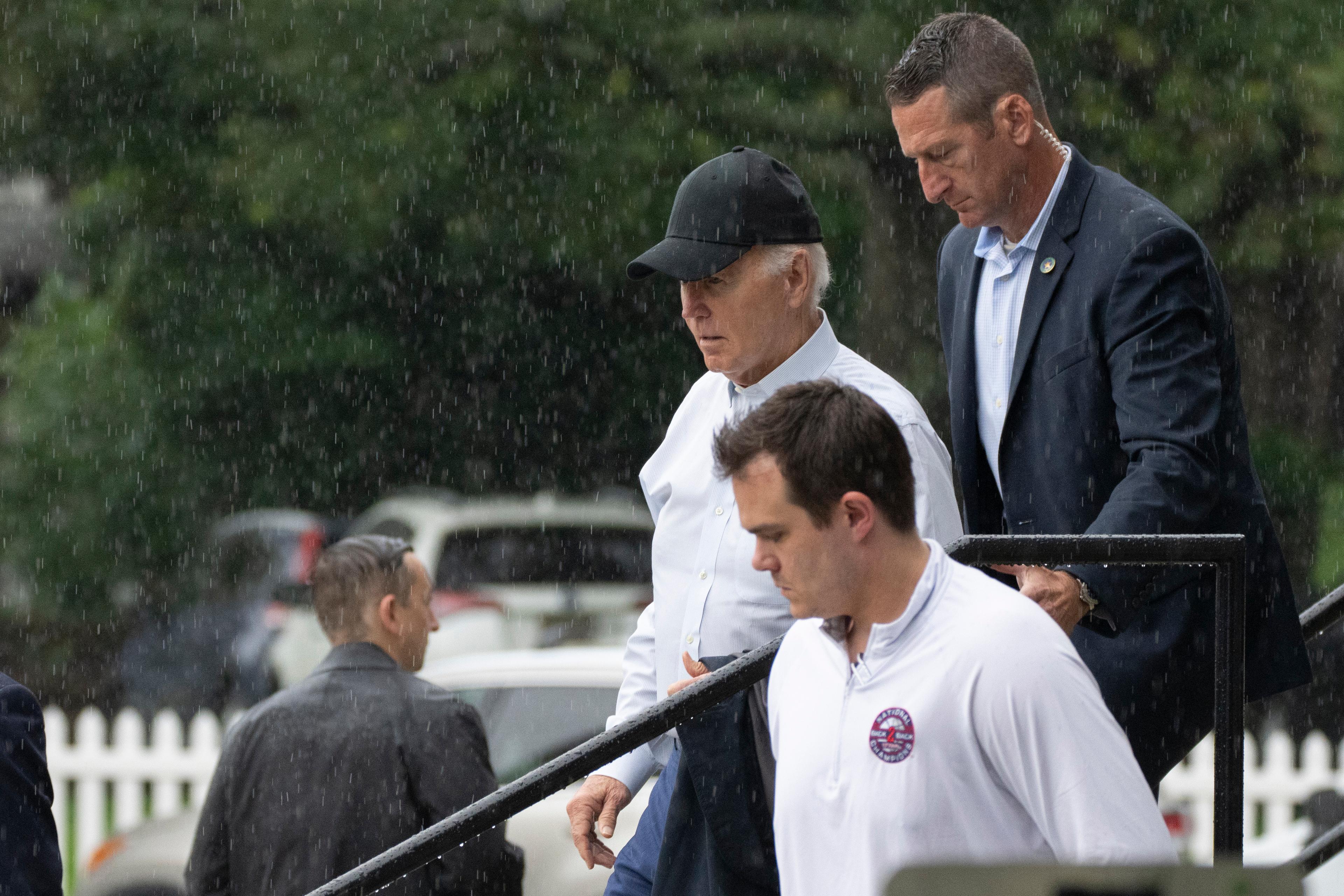 President Joe Biden har fått en första briefing om incidenten på Trumps valmöte. Foto: Manuel Balce Ceneta/AP/TT