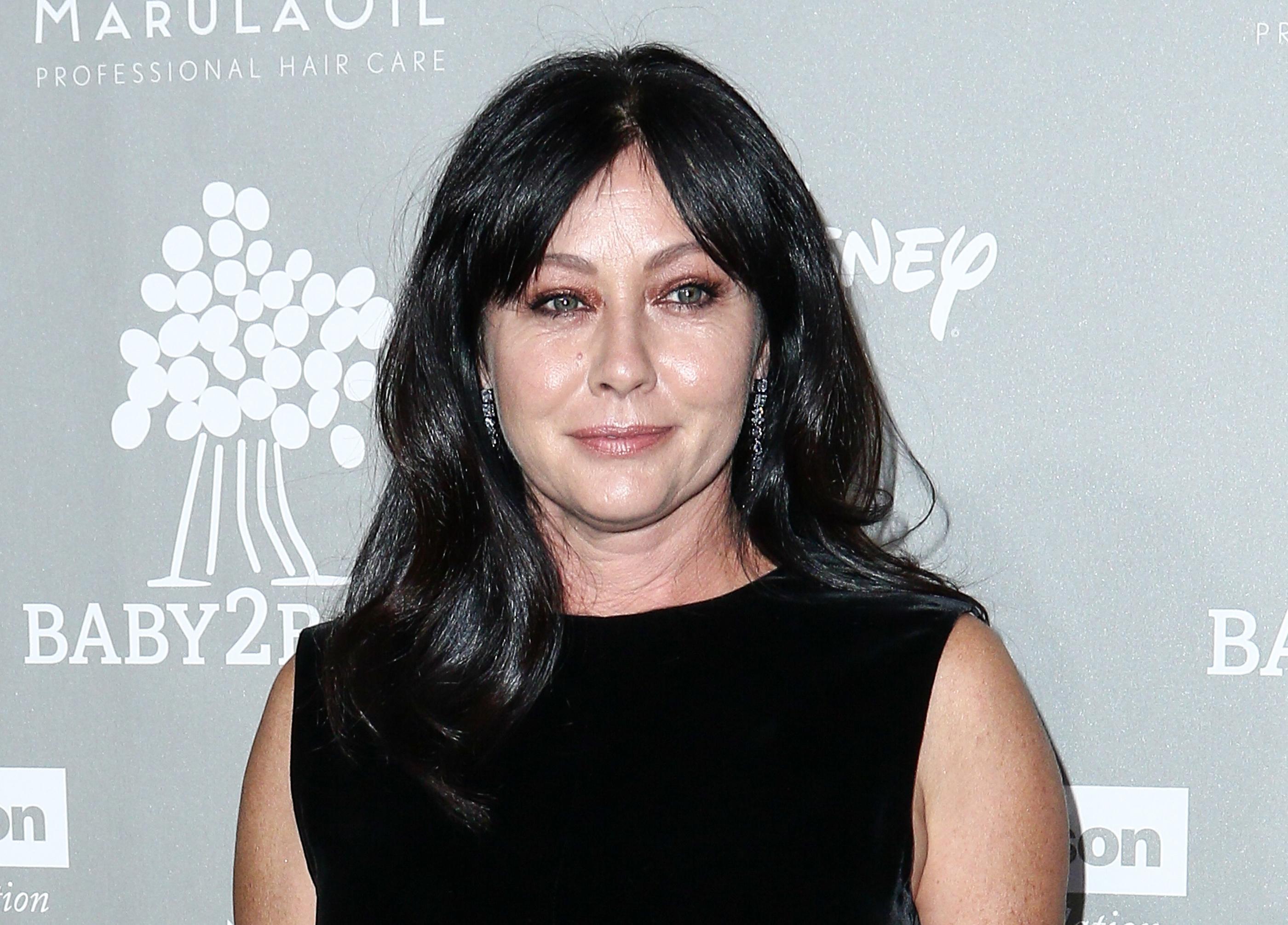 Skådespelerskan Shannen Doherty är död. Arkivbild. Foto: John Salangsang/TT