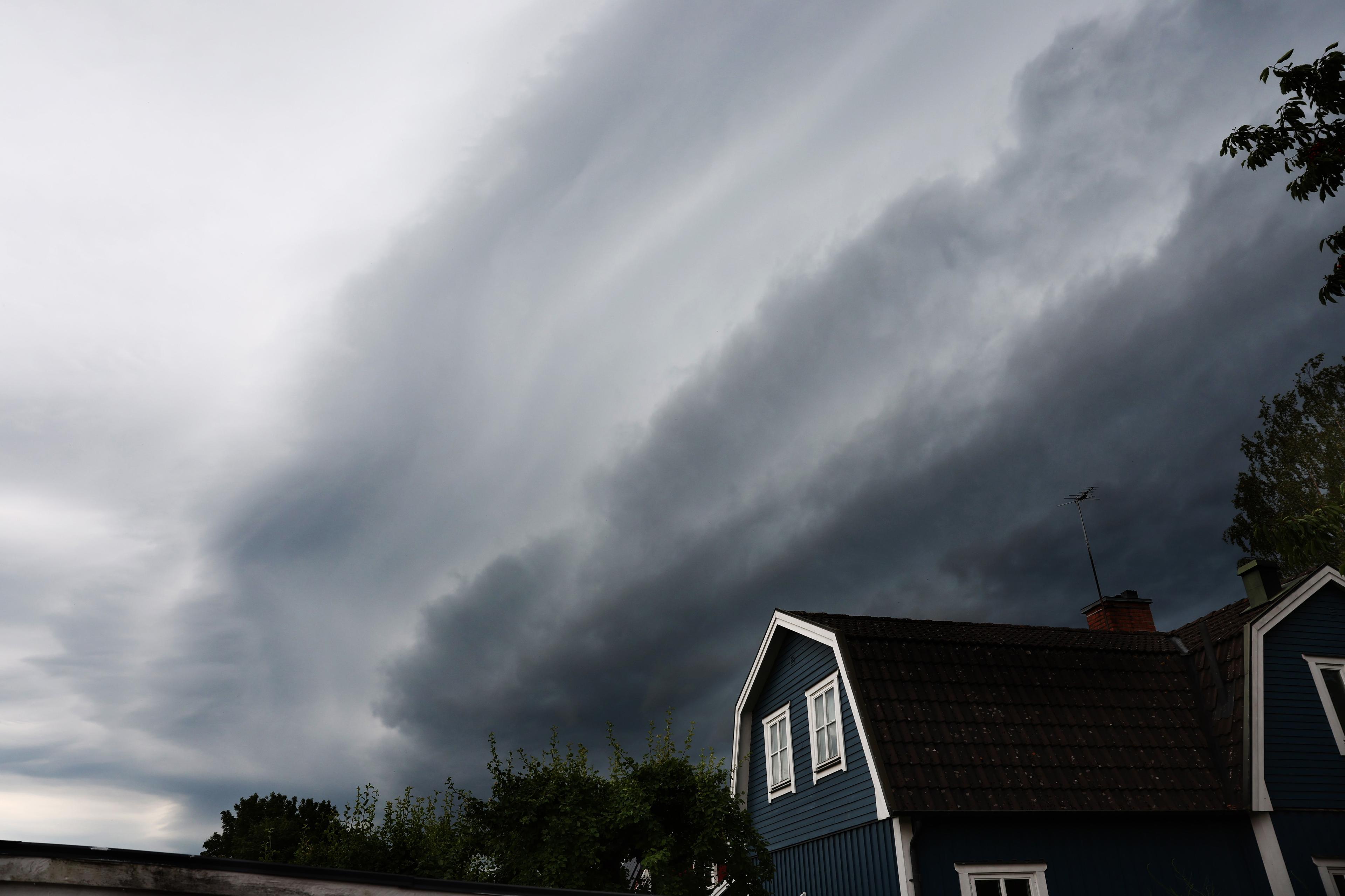 Marken är redan mättad efter tidigare regn i Östergötland och kring norra Vättern. Arkivbild. Foto: Jeppe Gustafsson/TT